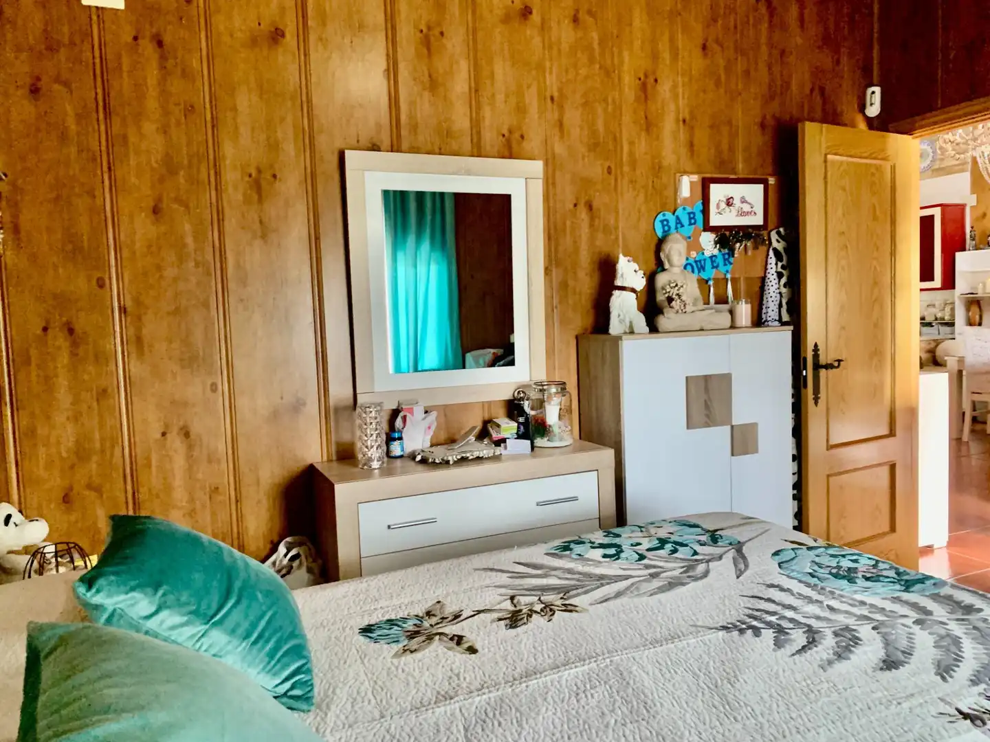 Habitación de Casa o chalet en venta en Lora del Río con Aire acondicionado, Calefacción y Jardín privado