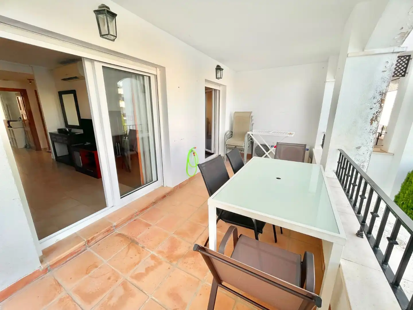 Balcony of Apartments for rent in Torre-Pacheco  with Air Conditioner, Terrace and Furnished