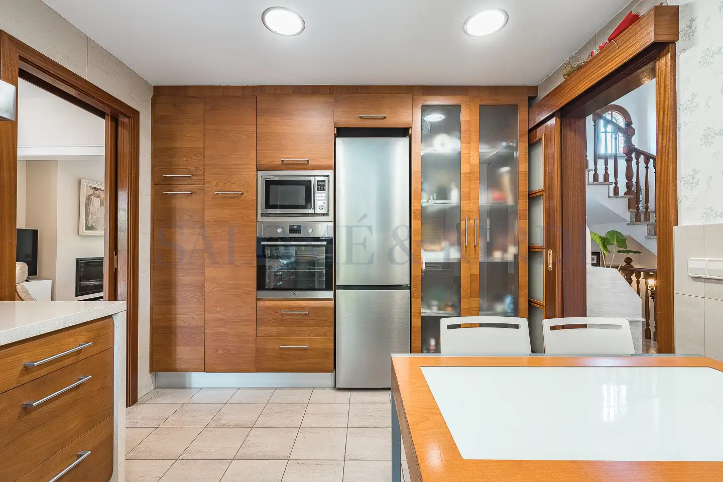 Cocina de Casa o chalet en venta en Vilassar de Dalt con Calefacción, Jardín privado y Piscina