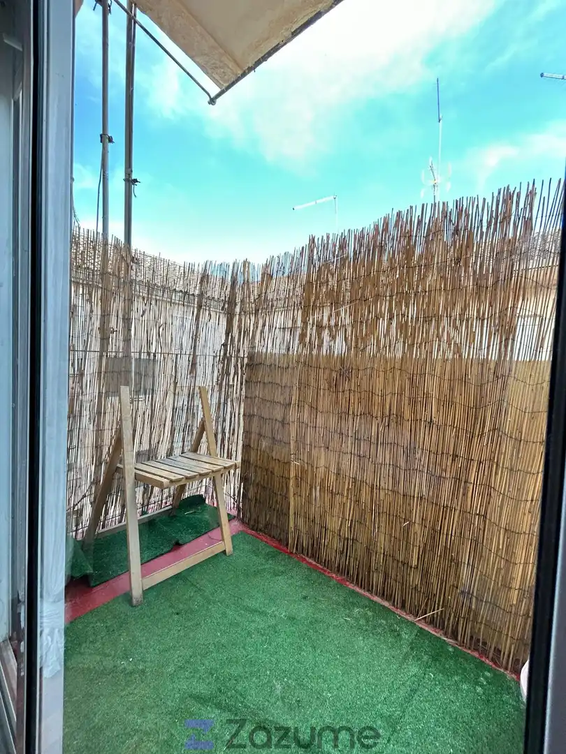 Terraza de Piso de alquiler en Granada con Amueblado, Horno y Lavadora