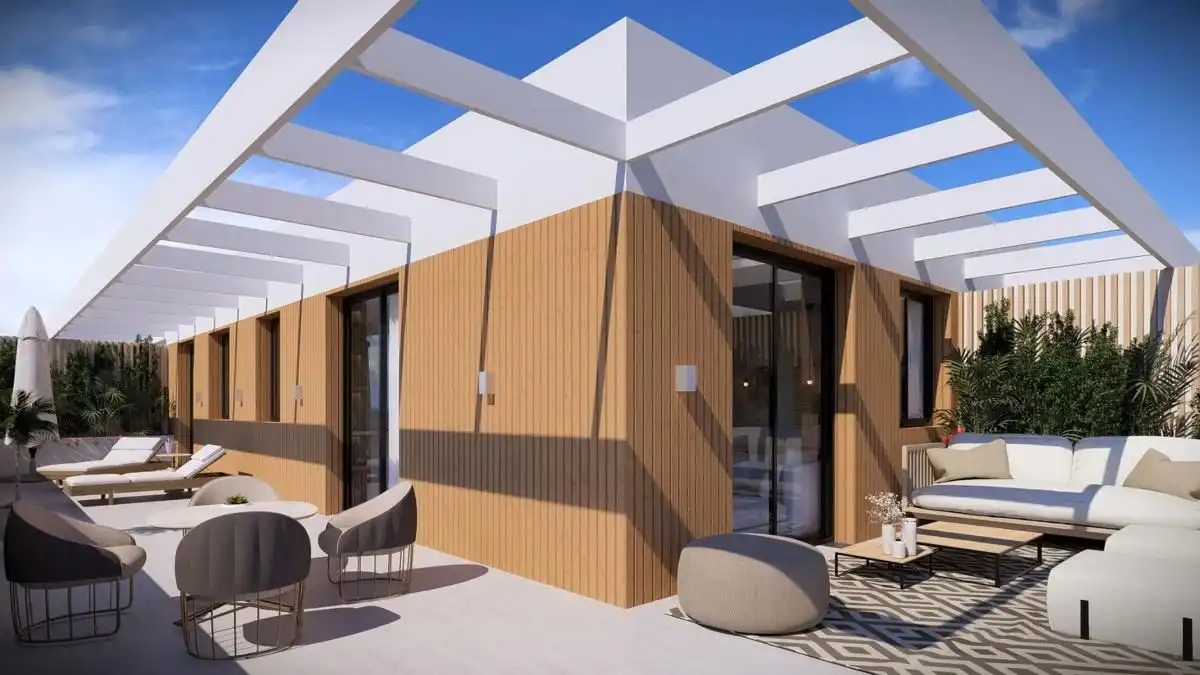 Terrassa de Apartament en venda en Jávea / Xàbia amb Alarma i Piscina comunitària
