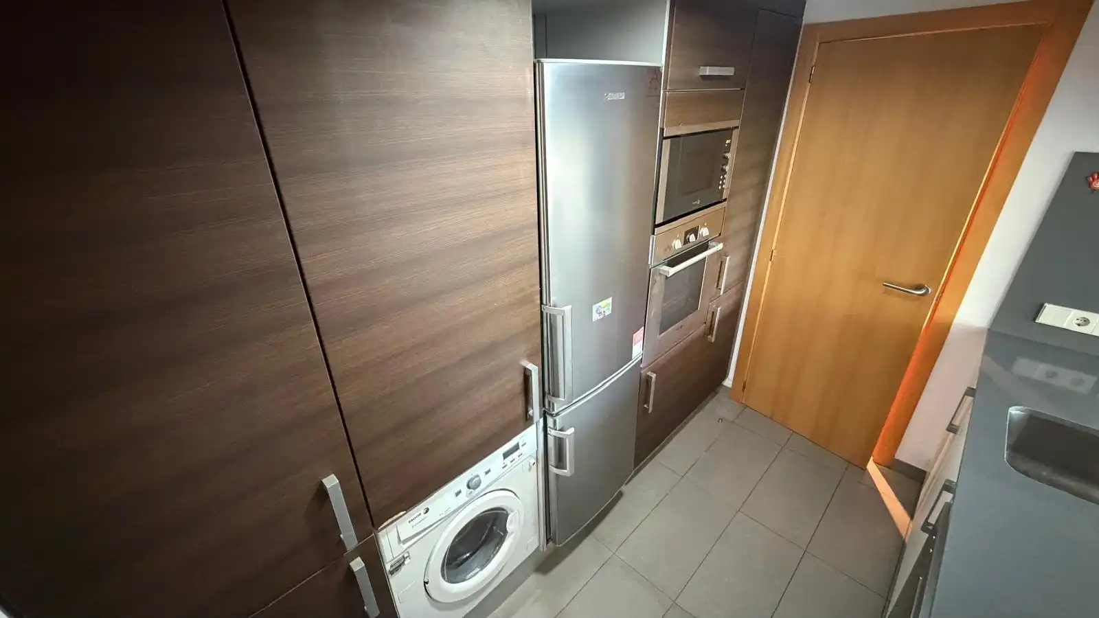 Cuina de Apartament en venda en Oropesa del Mar / Orpesa amb Aire condicionat, Jardí privat i Terrassa