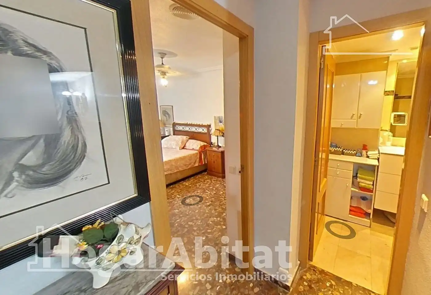Bedroom of Attic for sale in Mislata  with Air Conditioner, Heating and Terrace
