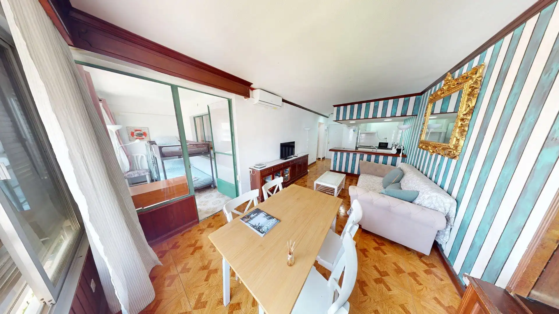 Living room of Flat for sale in Benalmádena  with Air Conditioner, Heating and Private garden