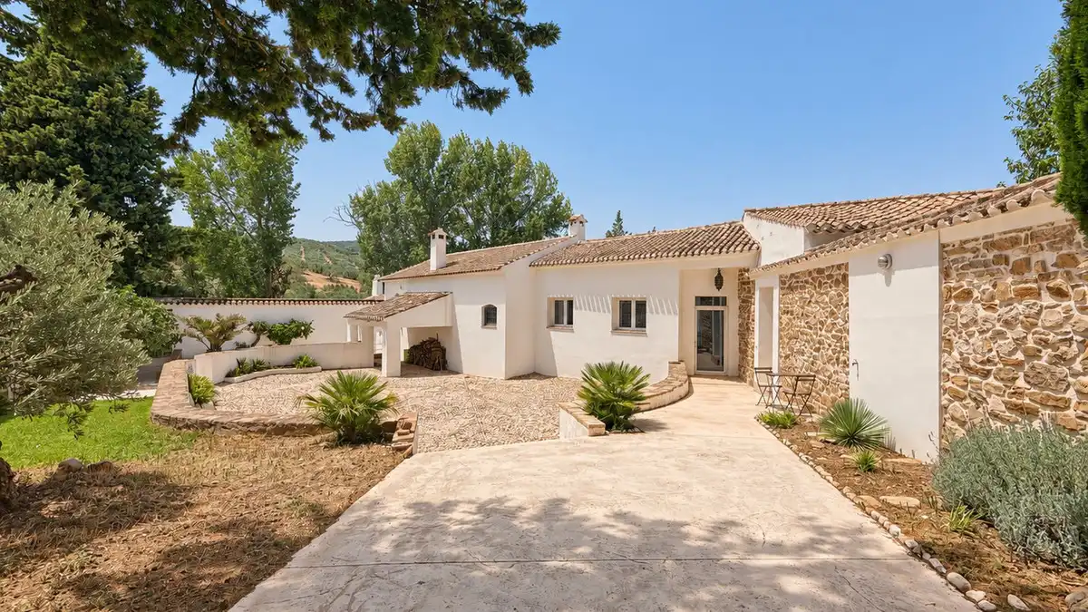 Casa rústica amb piscina en venda a Villanueva del Rosario, imagen 19