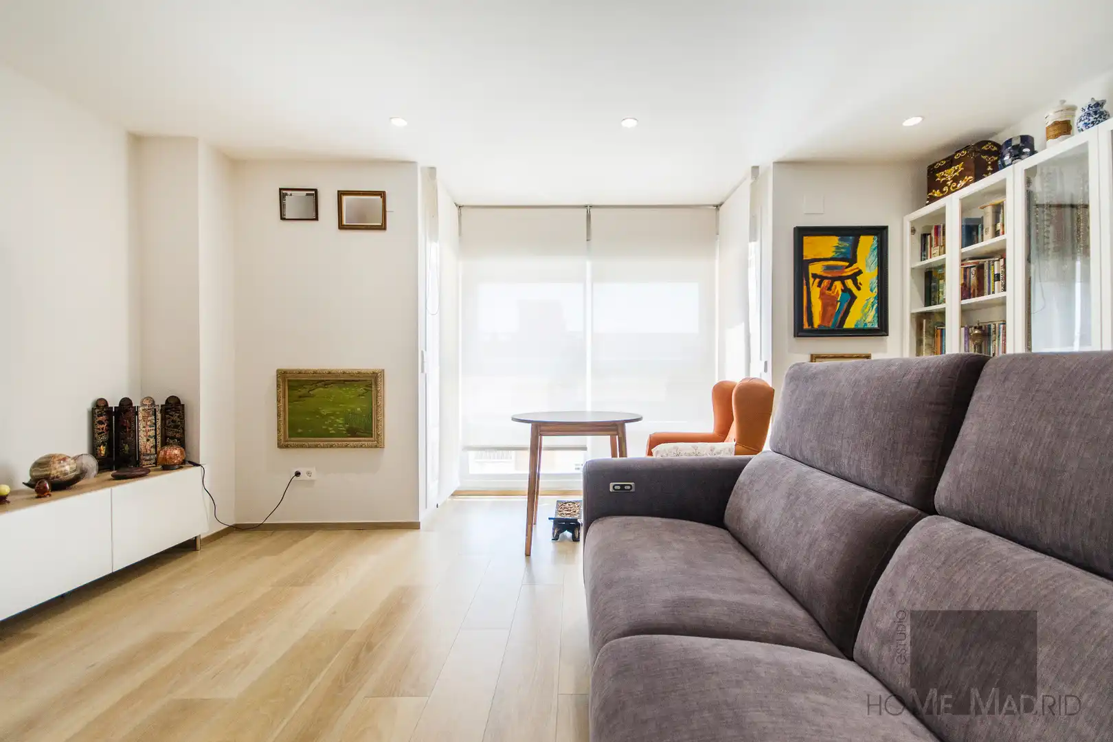 Sala de estar de Ático en venta en Madrid con Aire acondicionado, Calefacción y Trastero