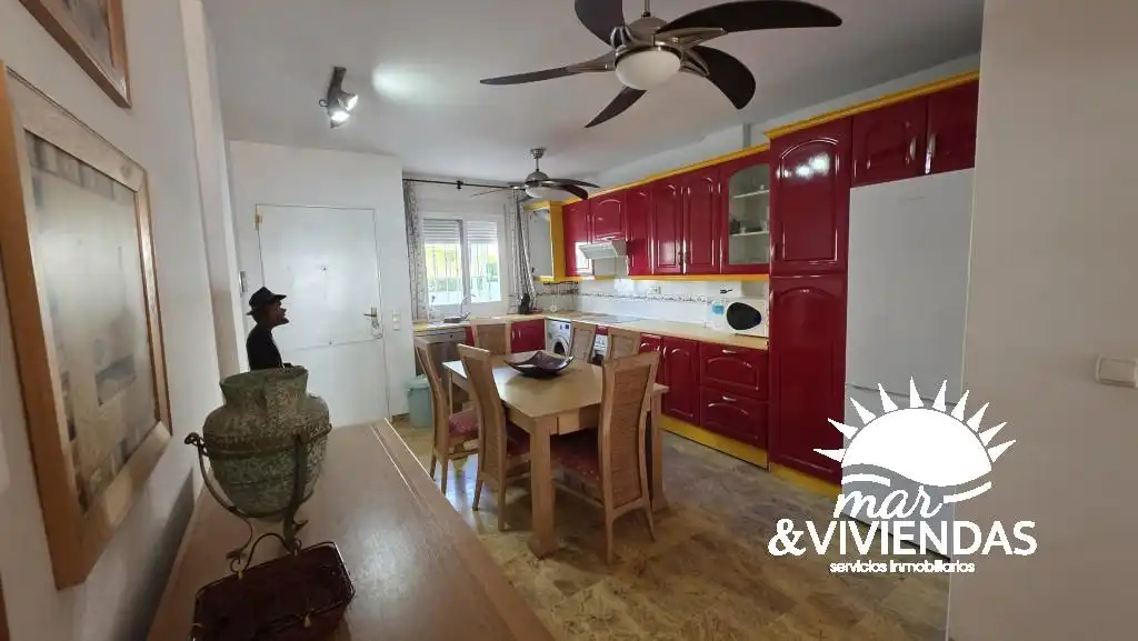 Cocina de Casa adosada en venta en Mojácar con Aire acondicionado, Calefacción y Jardín privado
