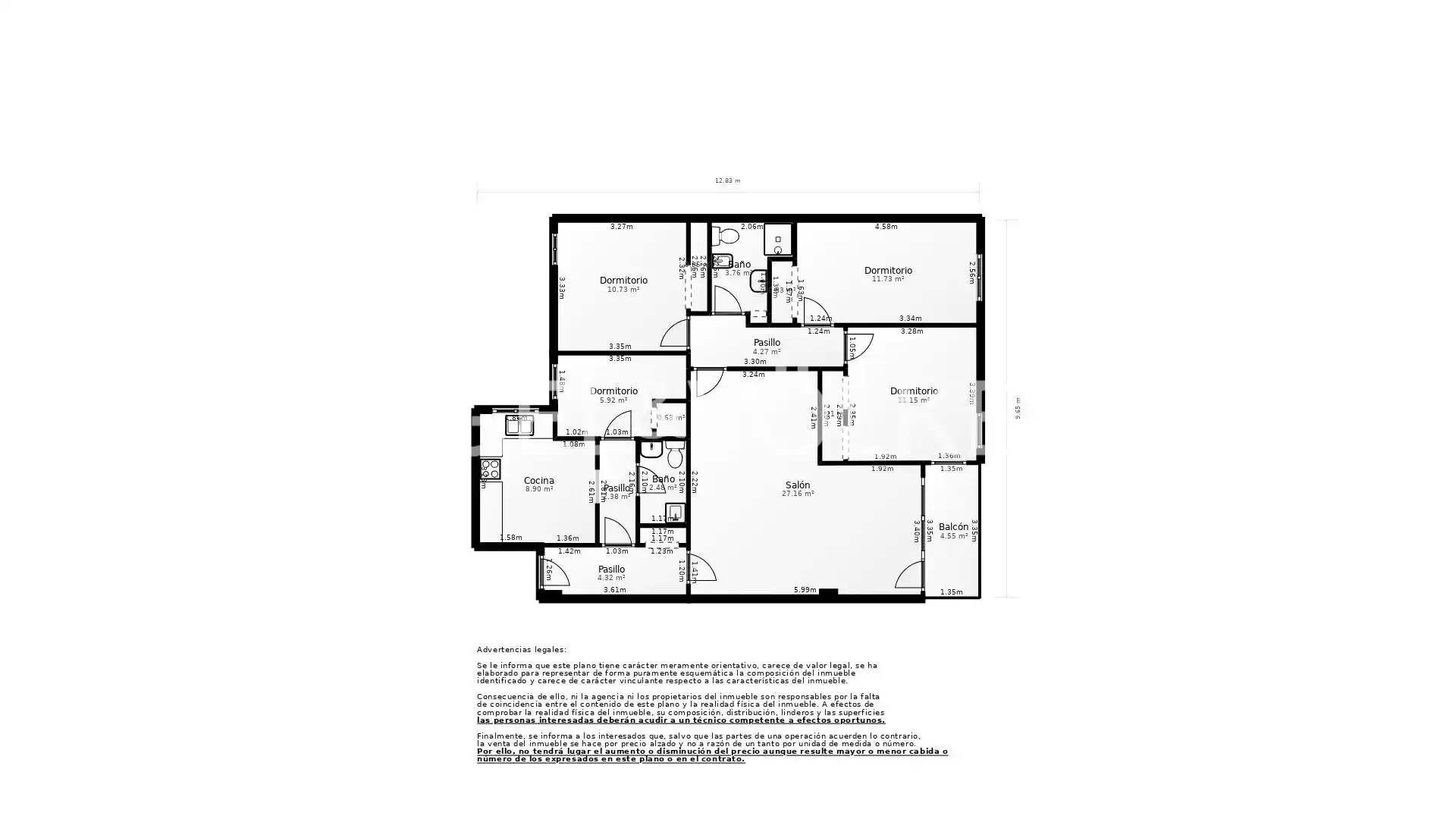 Wohnung zum Verkauf in Barcelona mit Heizung