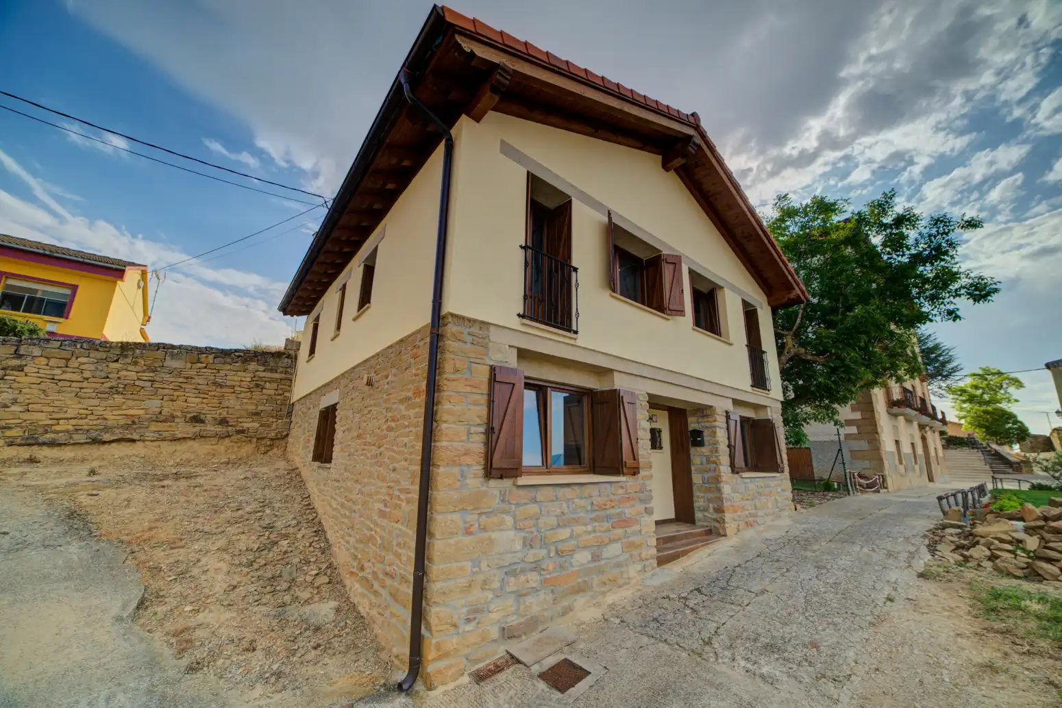 Vista exterior de Casa o chalet en venta en Sada (Navarra) con Calefacción