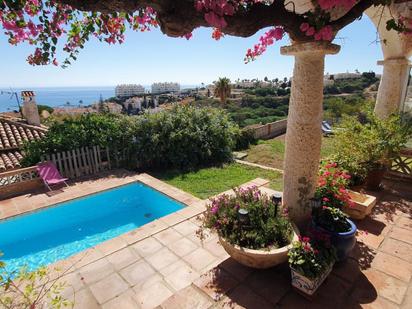 Garden of House or chalet for sale in Mijas  with Air Conditioner, Terrace and Swimming Pool