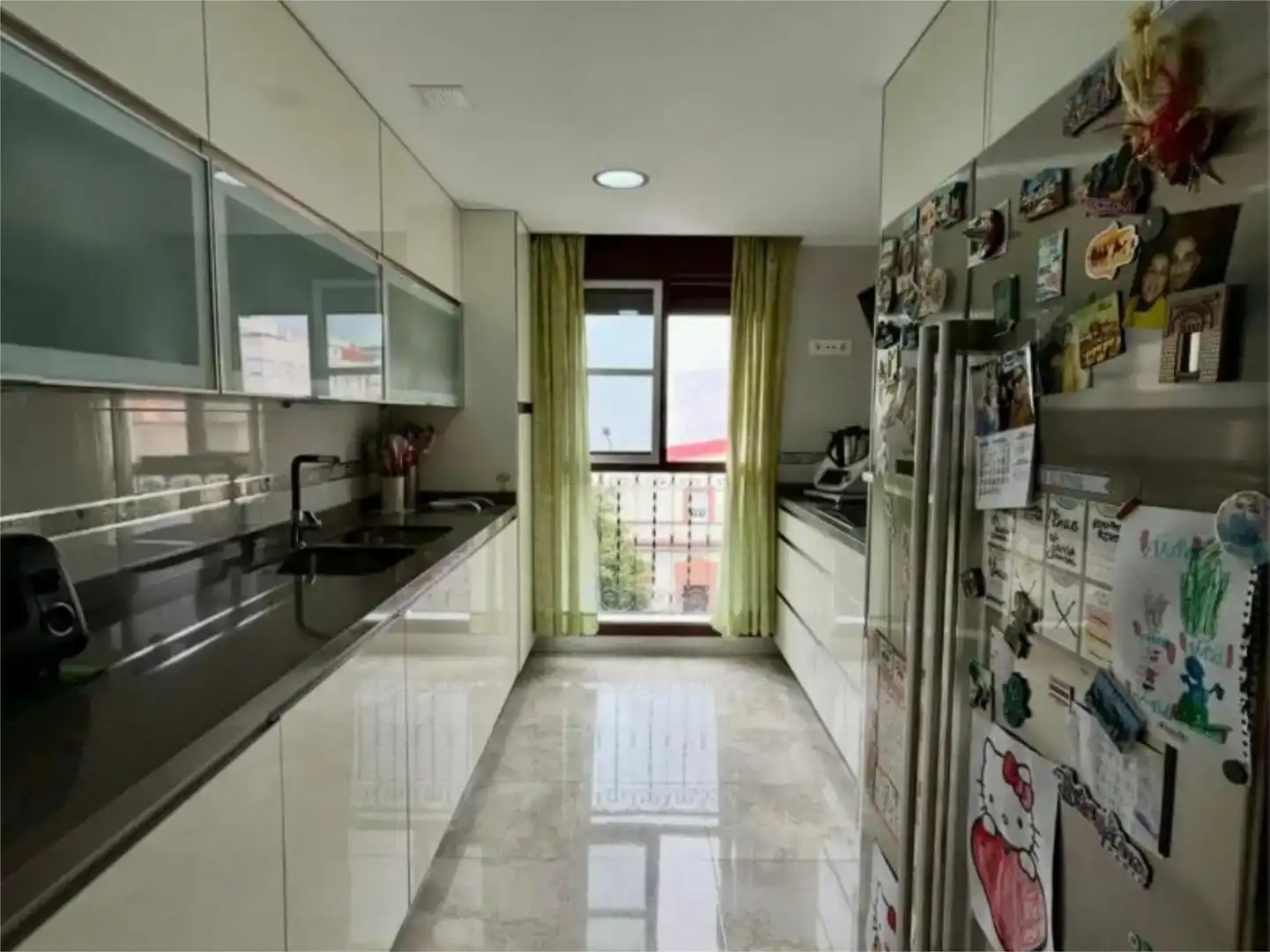 Kitchen of Flat for sale in  Melilla Capital  with Air Conditioner and Balcony