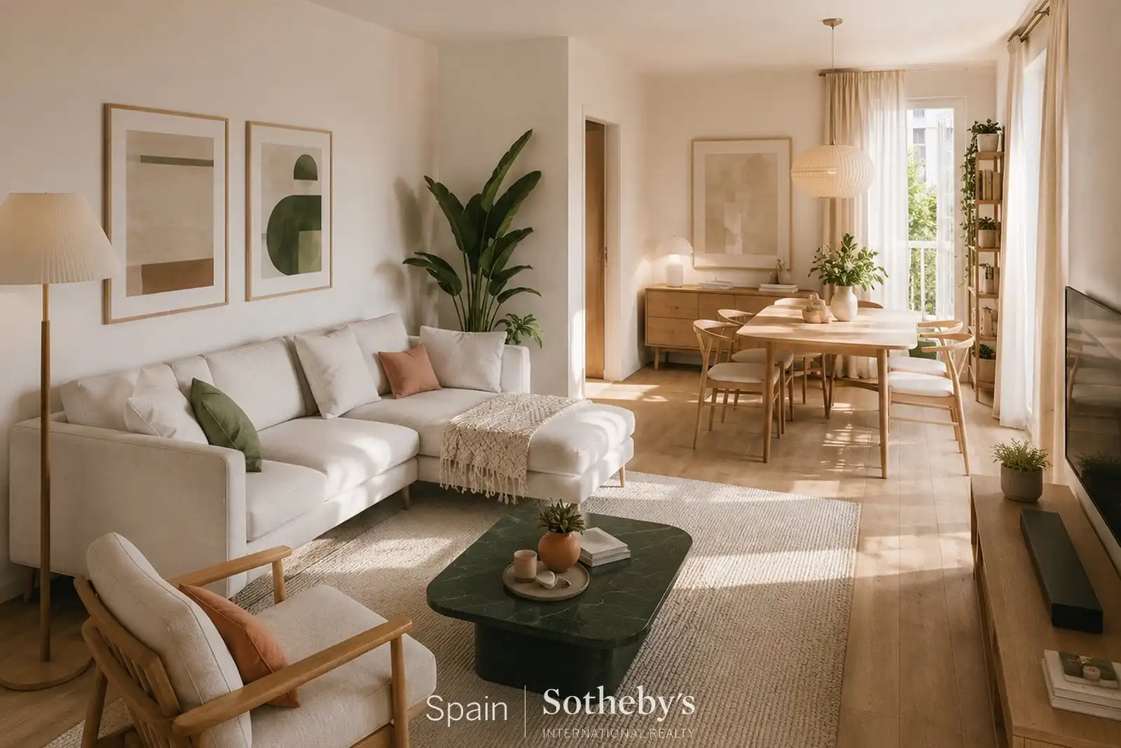 Sala d'estar de Apartament en venda en Madrid amb Aire condicionat