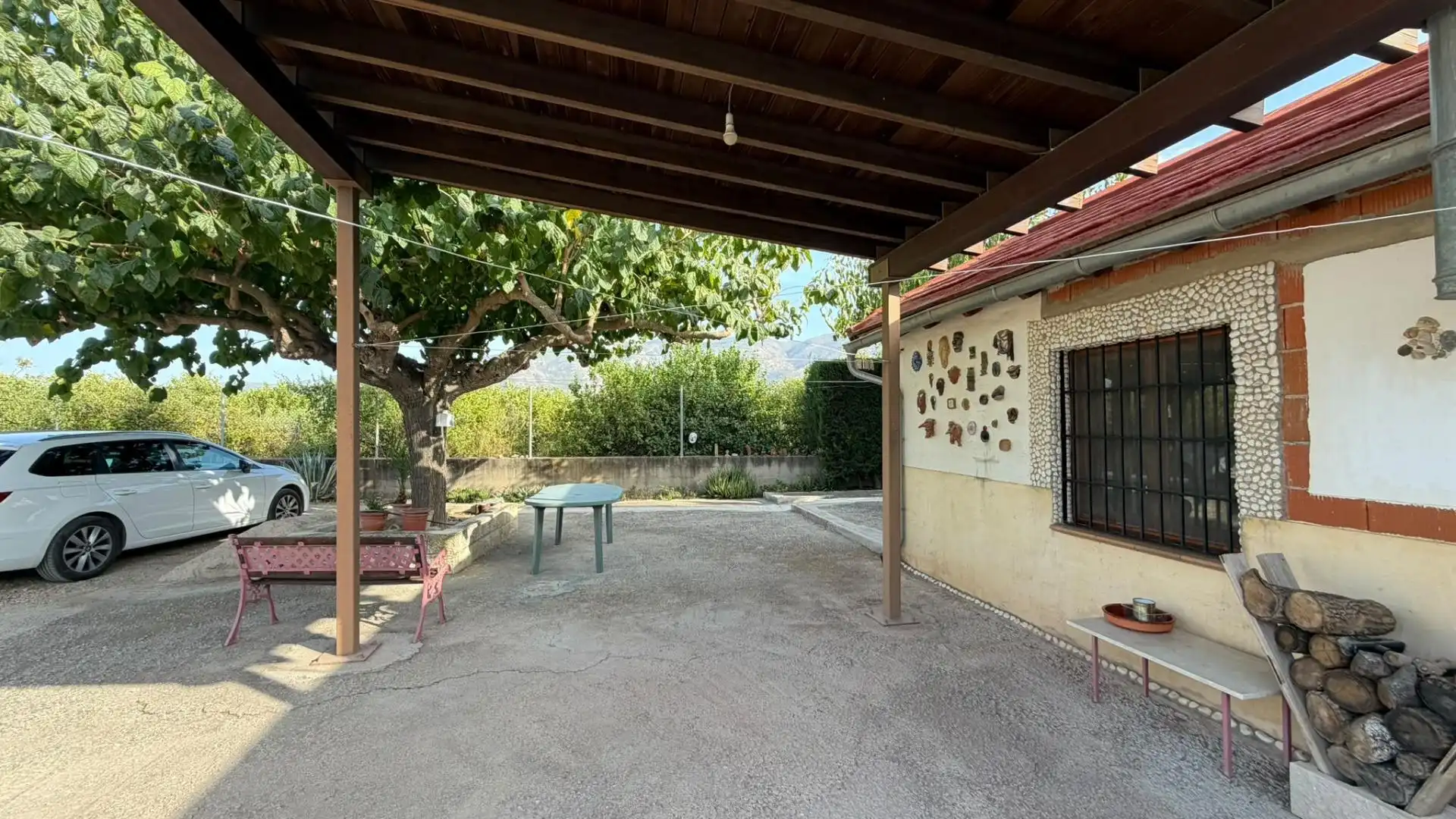 Exterior view of Country homes for sale in Librilla  with Air Conditioner and Furnished