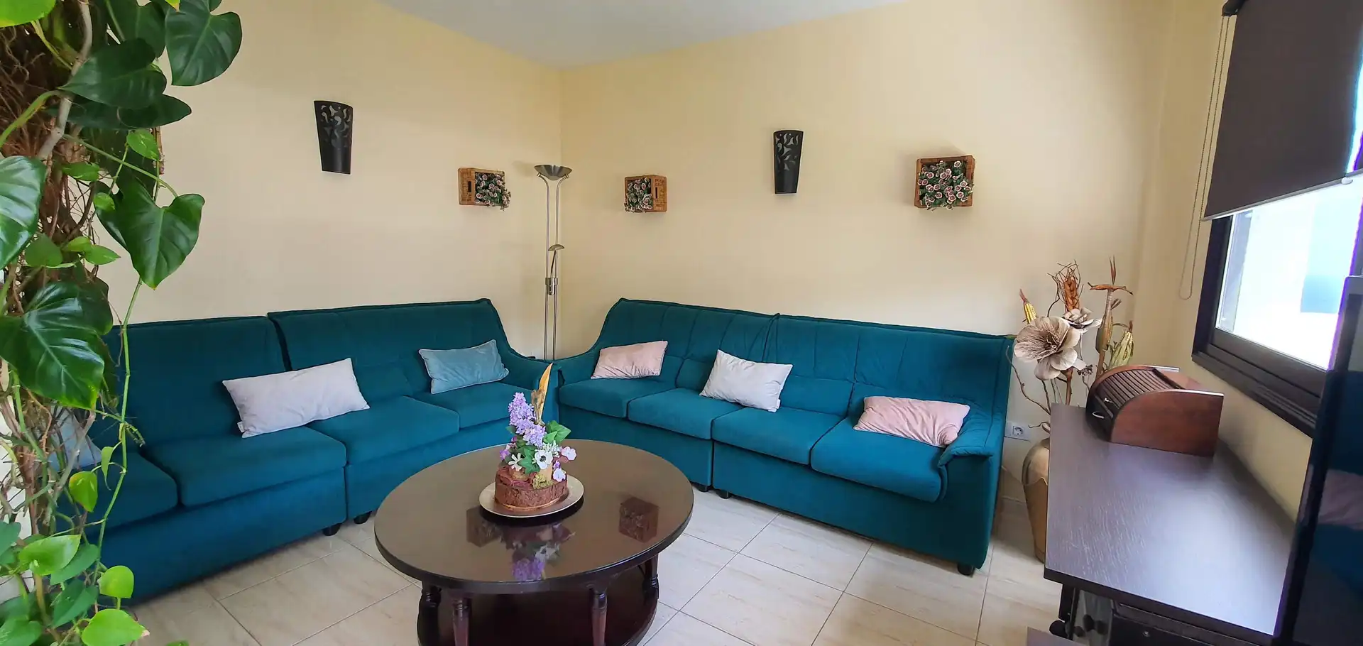 Sala de estar de Casa o chalet en venta en La Guancha con Jardín privado, Terraza y Jacuzzi