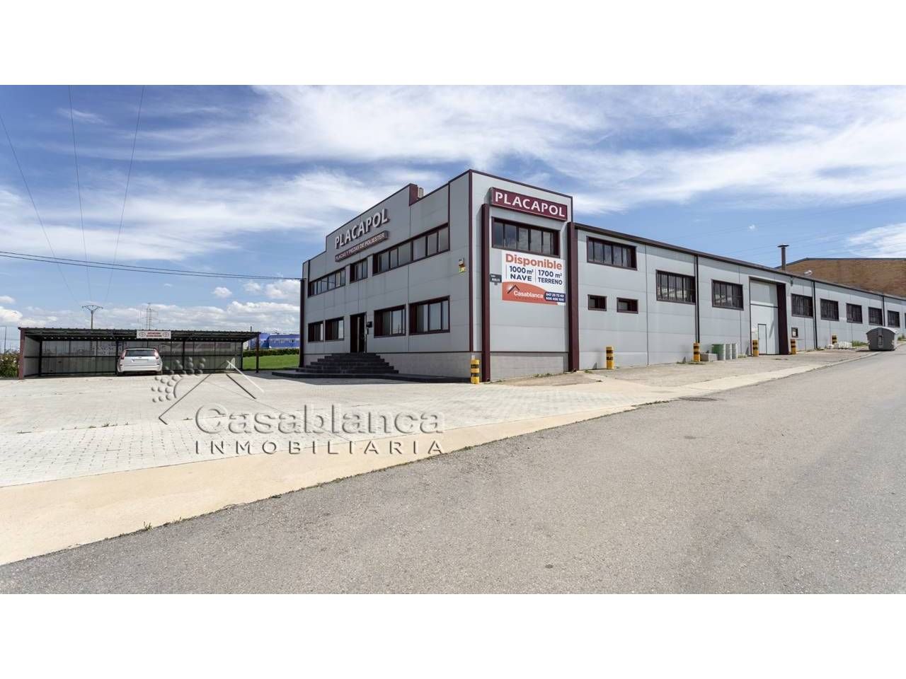 Exterior view of Industrial buildings for sale in Villalbilla de Burgos