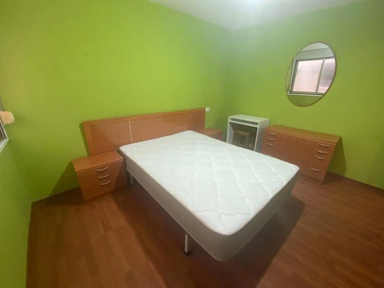 Bedroom of Flat for rent in Santiago de Compostela   with Furnished