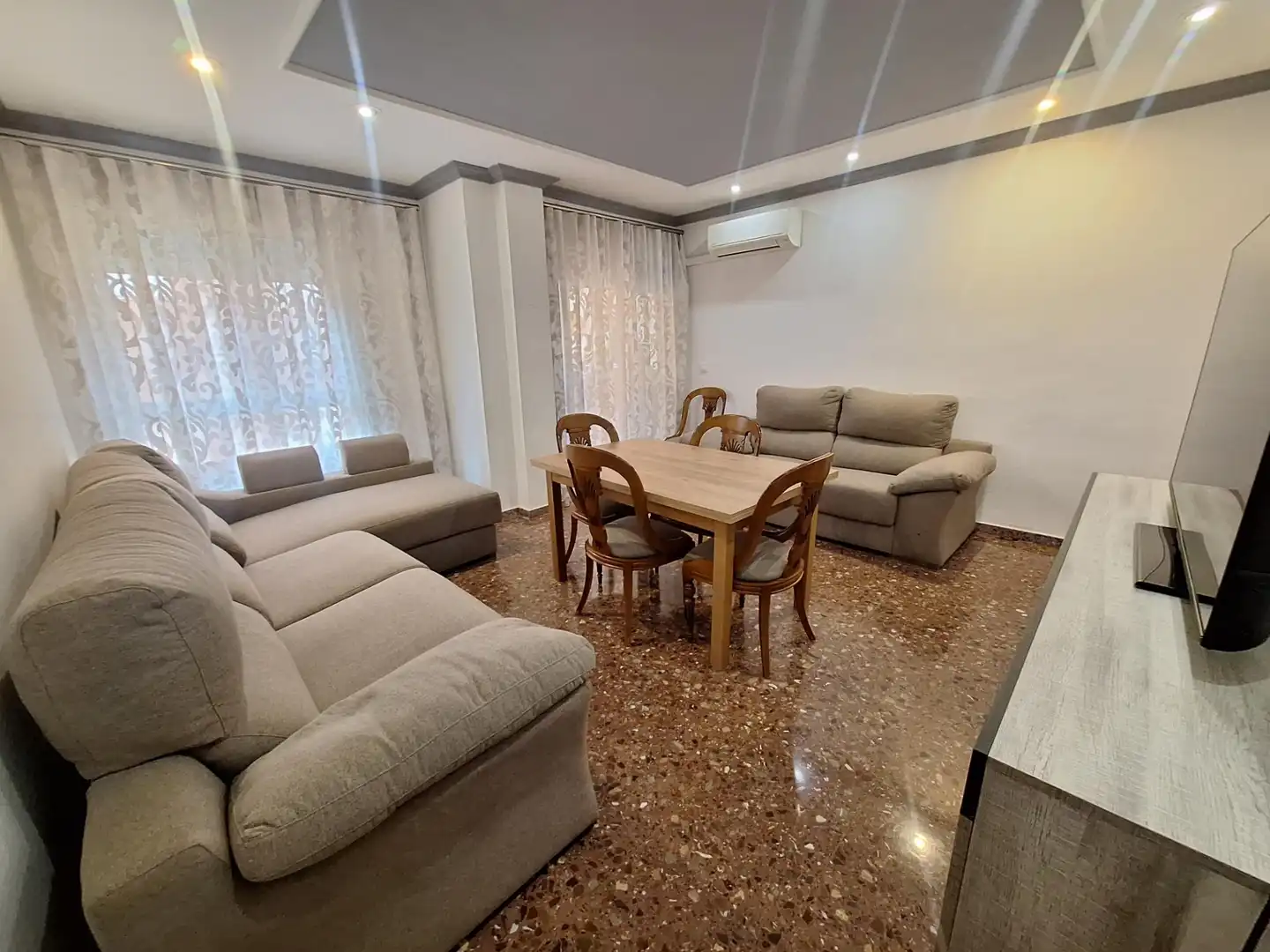 Living room of Flat for sale in Parc Central 