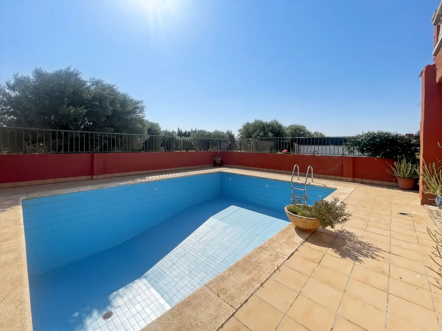 Swimming pool of Houses for sale in Llers  with Heating, Terrace and Storage room