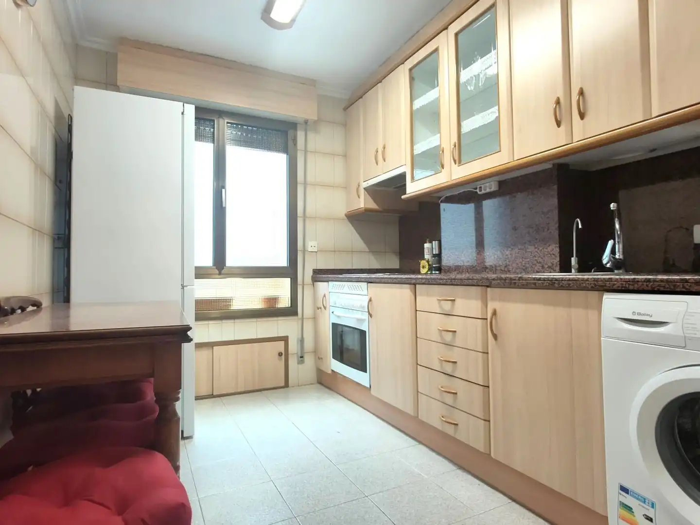 Küche von Wohnung zur Miete in Gijón  mit Heizung