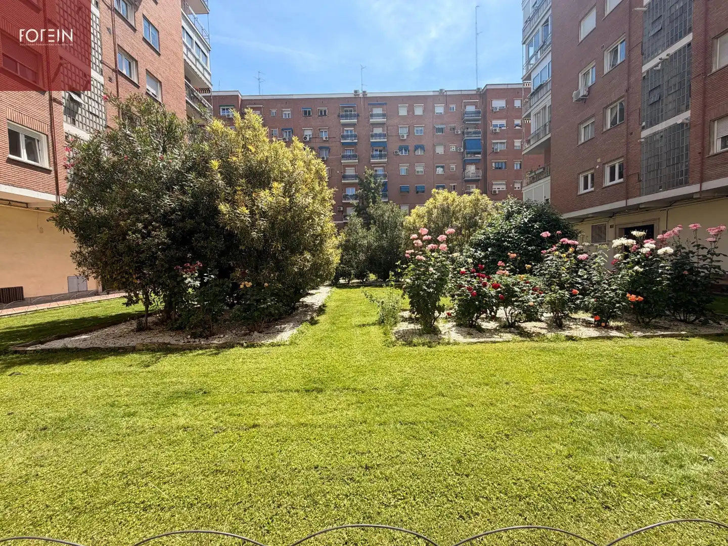 Garden of Flat for rent in Madrid  with Heating, Terrace and Storage room