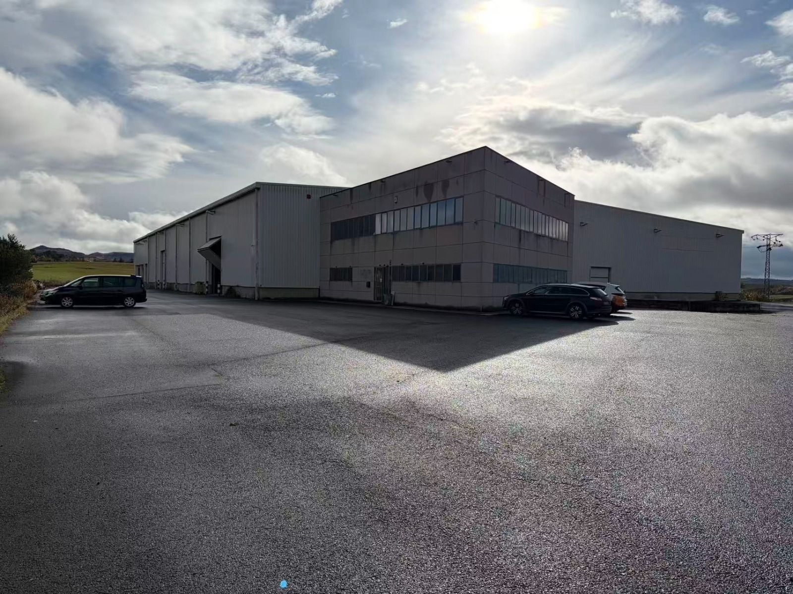 Exterior view of Industrial buildings for sale in Obanos