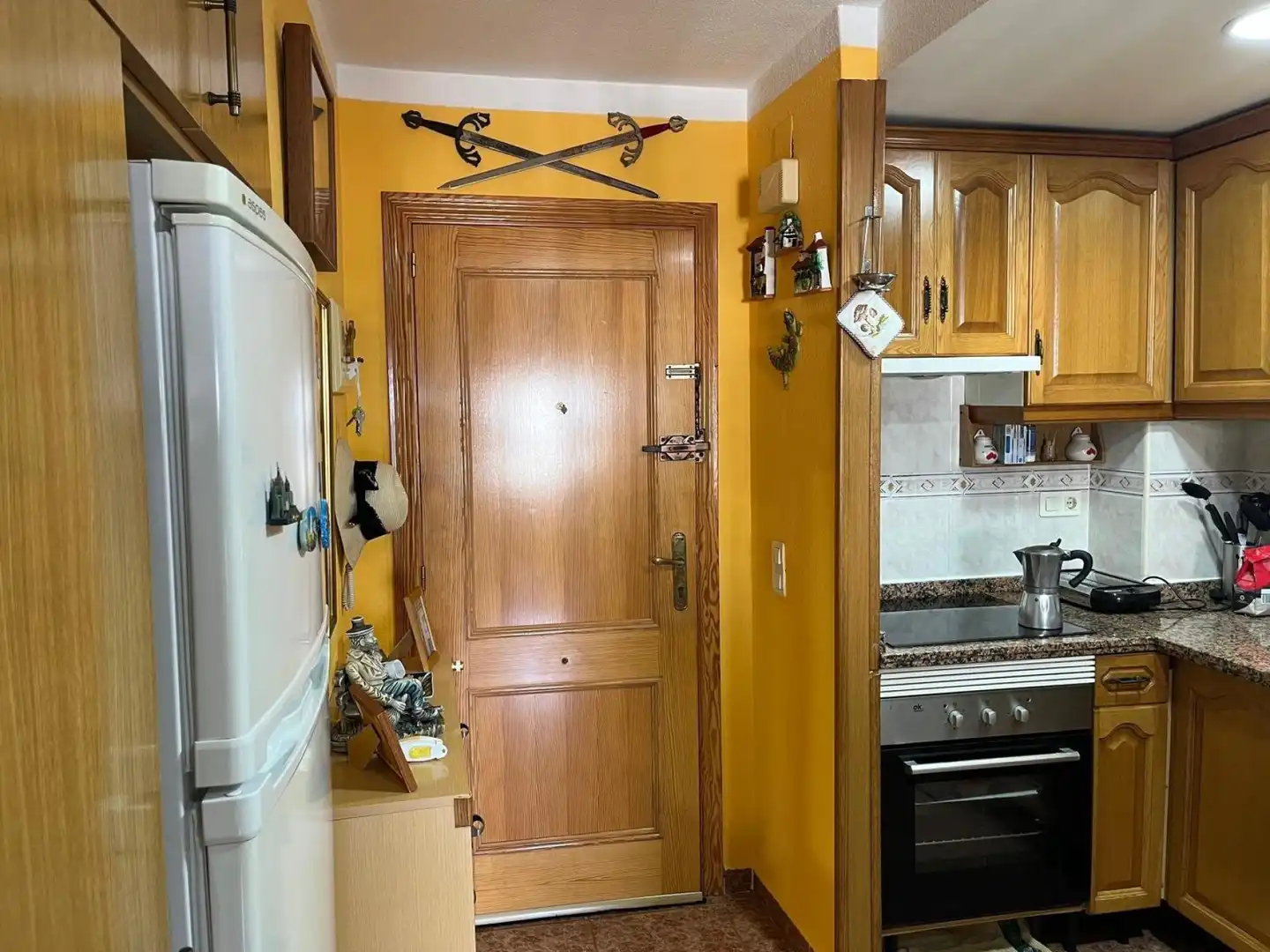 Kitchen of Flat for sale in Miramar  with Air Conditioner, Heating and Terrace