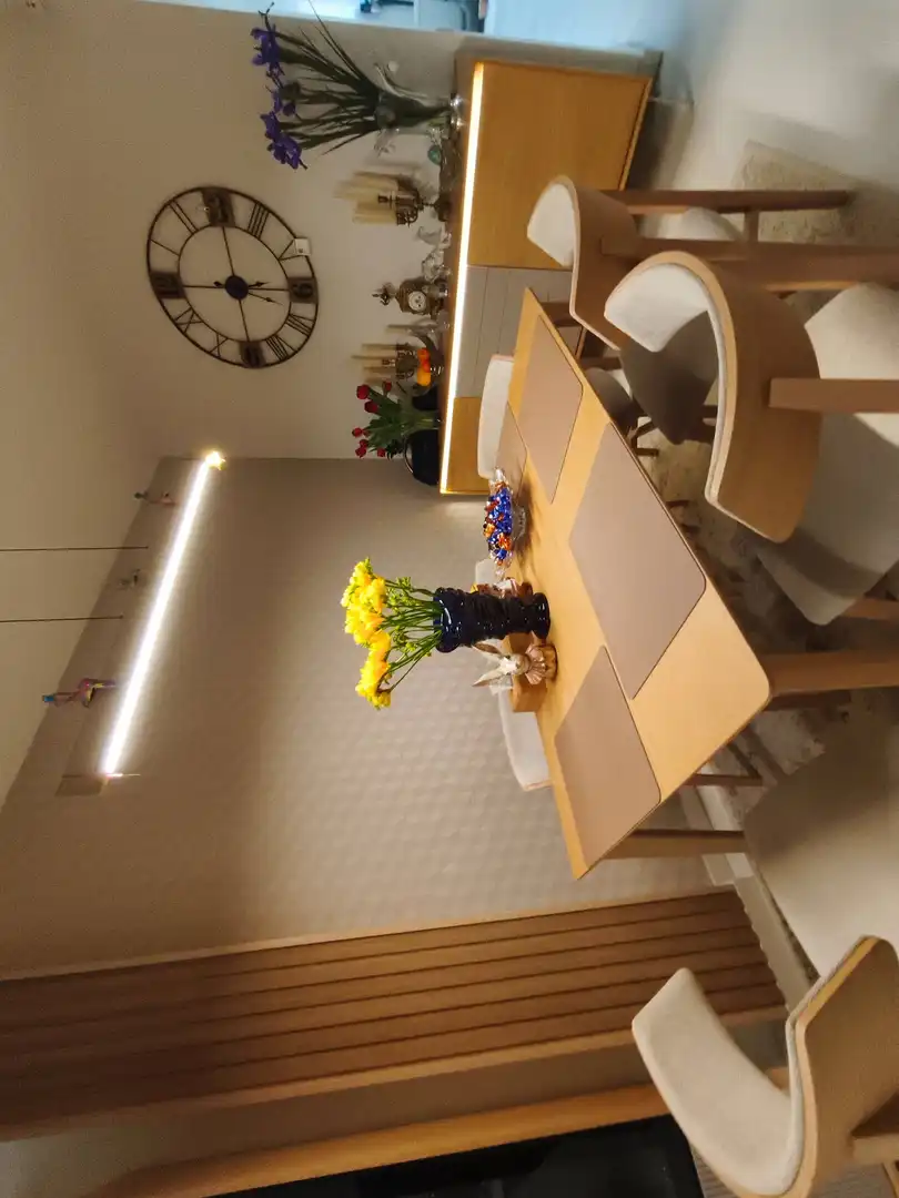Menjador de Apartament en venda en San Pedro del Pinatar amb Aire condicionat, Moblat i Balcó