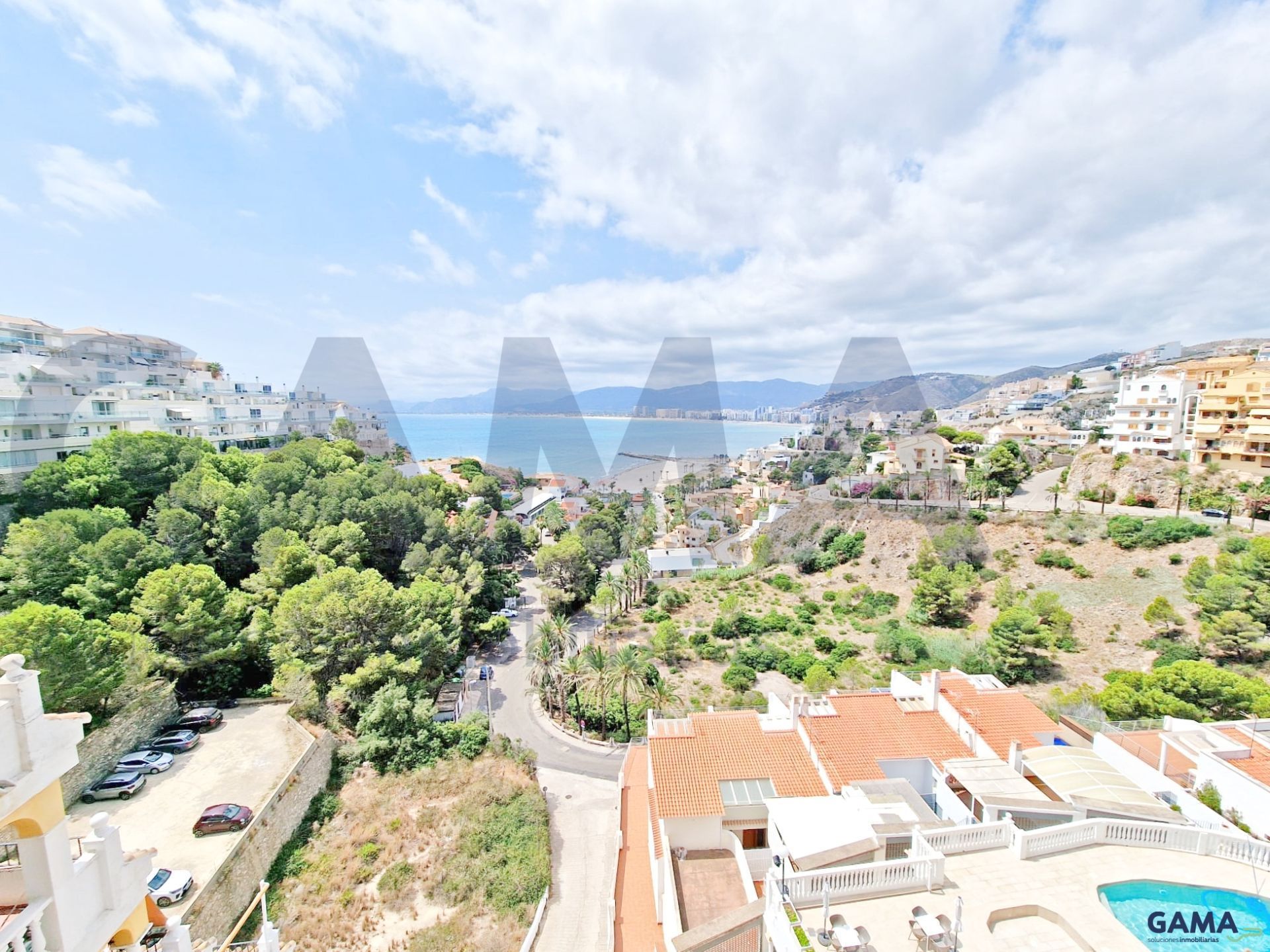 Exterior view of Flat for sale in Cullera  with Terrace, Furnished and Community pool