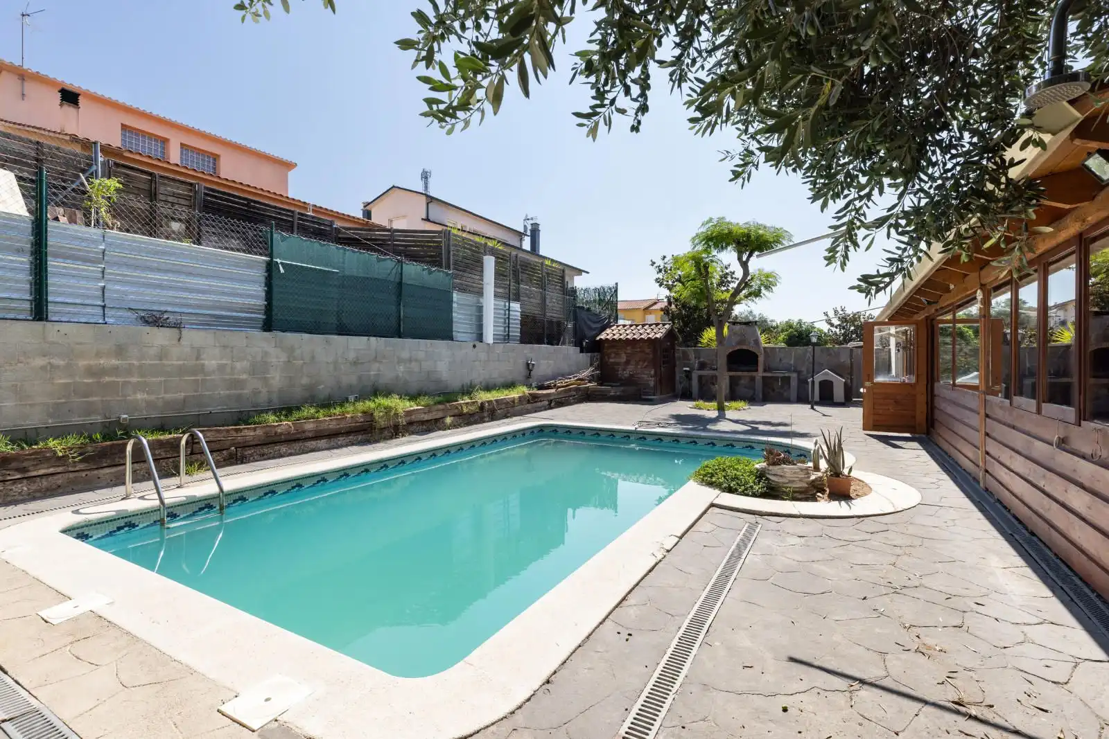 Piscina de Casa o xalet en venda en Lliçà d'Amunt amb Aire condicionat, Calefacció i Jardí privat