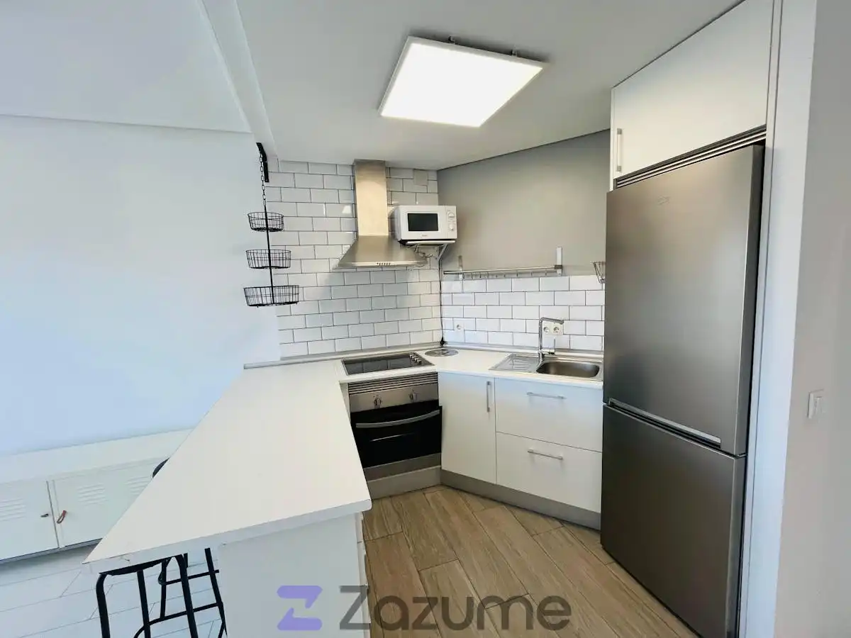 Cocina de Piso de alquiler en Guadalajara con Aire acondicionado, Calefacción y Terraza