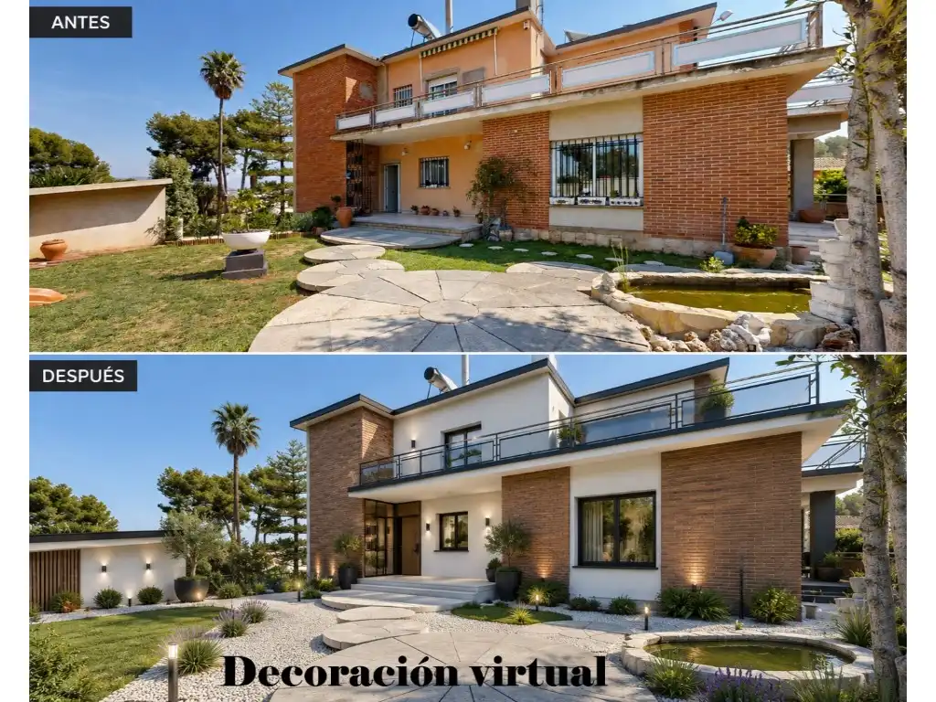 Vista exterior de Casa o chalet en venta en L'Eliana con Calefacción, Jardín privado y Terraza