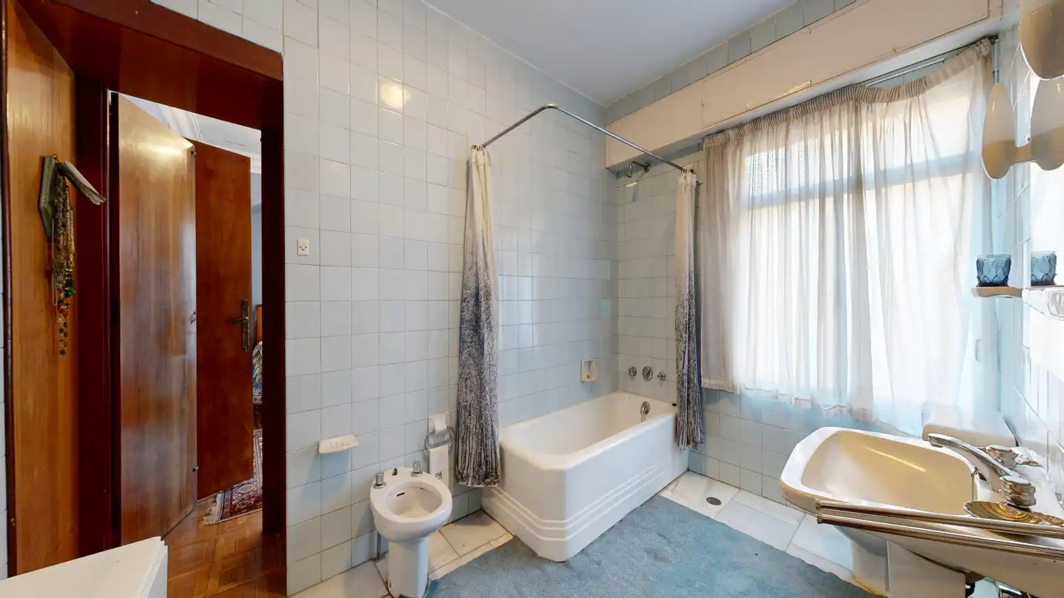 Bathroom of Houses for sale in Tafalla  with Heating, Private garden and Parquet flooring