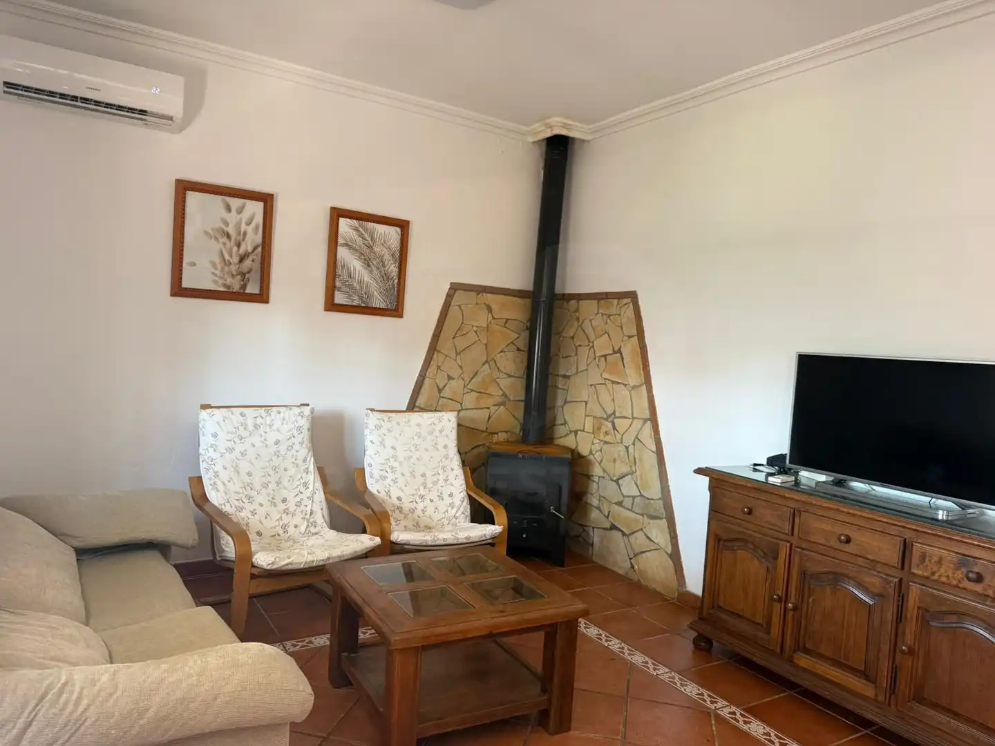 Sala d'estar de Casa o xalet en venda en Tarifa amb Aire condicionat i Terrassa