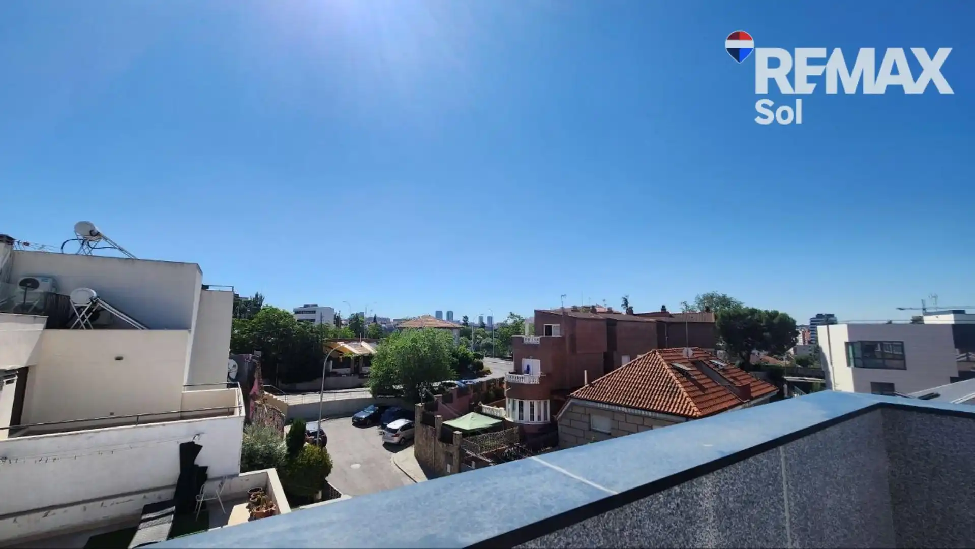 Vista exterior de Pis de lloguer en Madrid amb Aire condicionat, Calefacció i Moblat