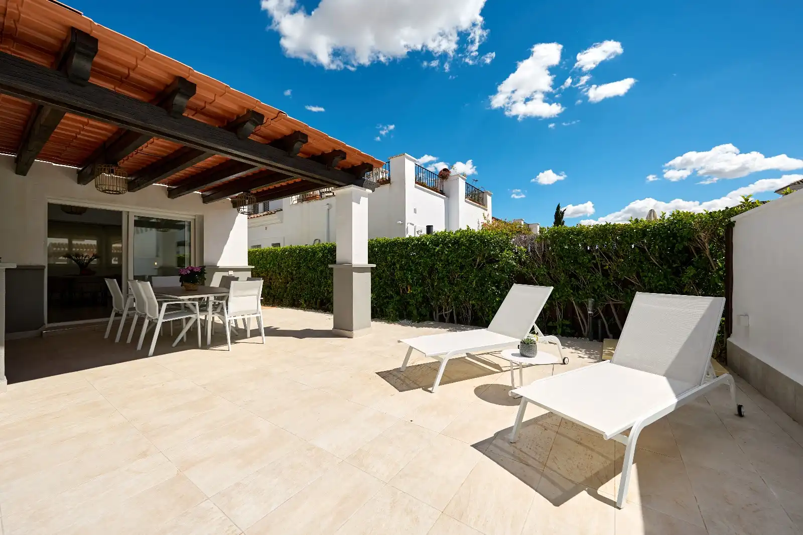Terraza de Casa o chalet en venta en Torre-Pacheco con Aire acondicionado, Calefacción y Jardín privado