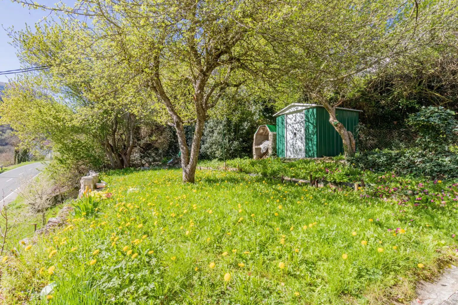 Jardín de Casa adosada en venta en Orbaitzeta con Calefacción, Jardín privado y Balcón