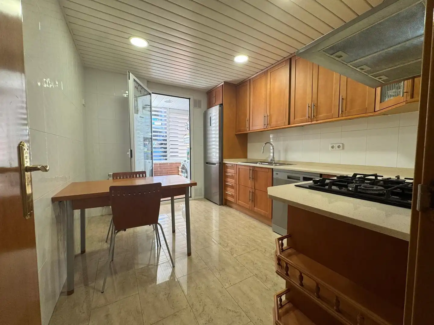 Kitchen of Flat for sale in Manresa  with Air Conditioner, Terrace and Storage room
