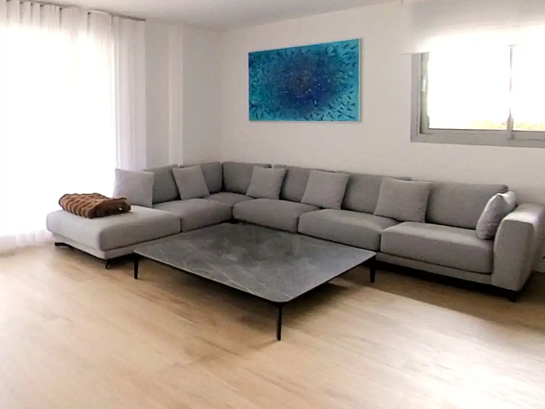 Sala de estar de Piso en venta en Boadilla del Monte con Aire acondicionado y Terraza