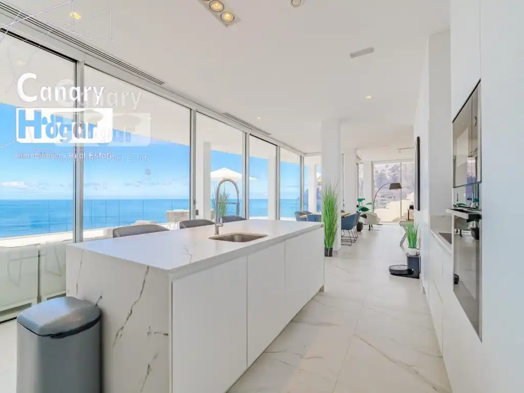 Cocina de Ático en venta en Santiago del Teide con Jardín privado y Piscina