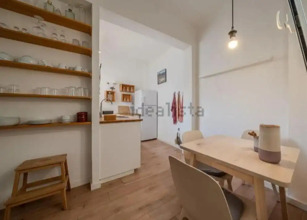 Küche von Wohnung zur Miete in Las Palmas de Gran Canaria mit Parkett und Möbliert