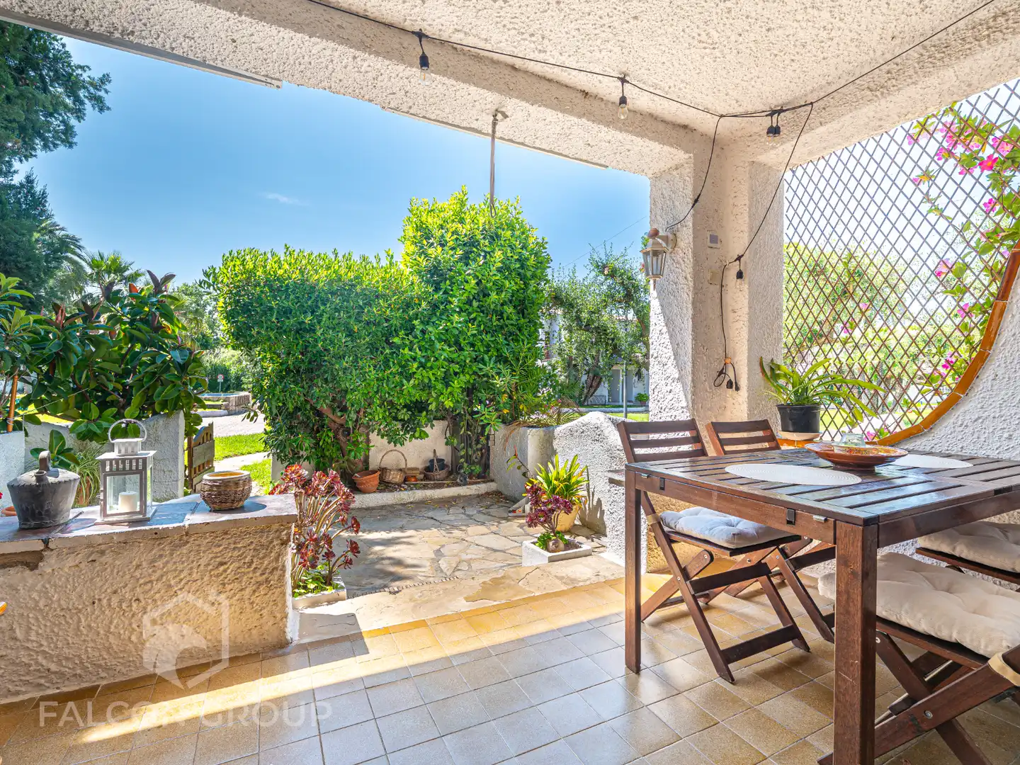 Terrassa de Casa o xalet en venda en Calafell amb Jardí privat, Balcó i Piscina comunitària