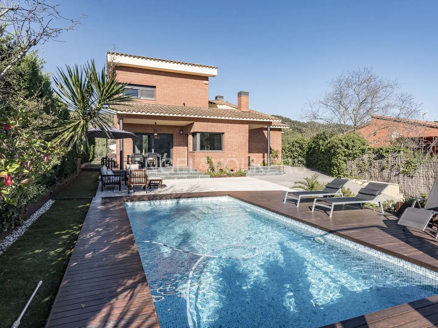 Jardín de Casa o chalet de alquiler en Vacarisses con Aire acondicionado, Calefacción y Jardín privado