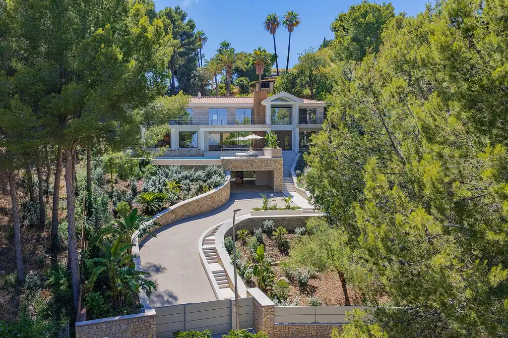 Exterior view of Houses for sale in Calvià  with Air Conditioner, Heating and Private garden