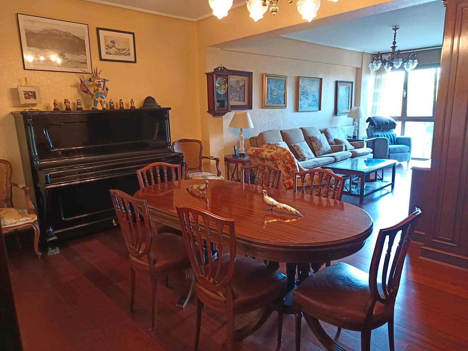 Dining room of Flat for sale in Portugalete  with Heating, Private garden and Storage room
