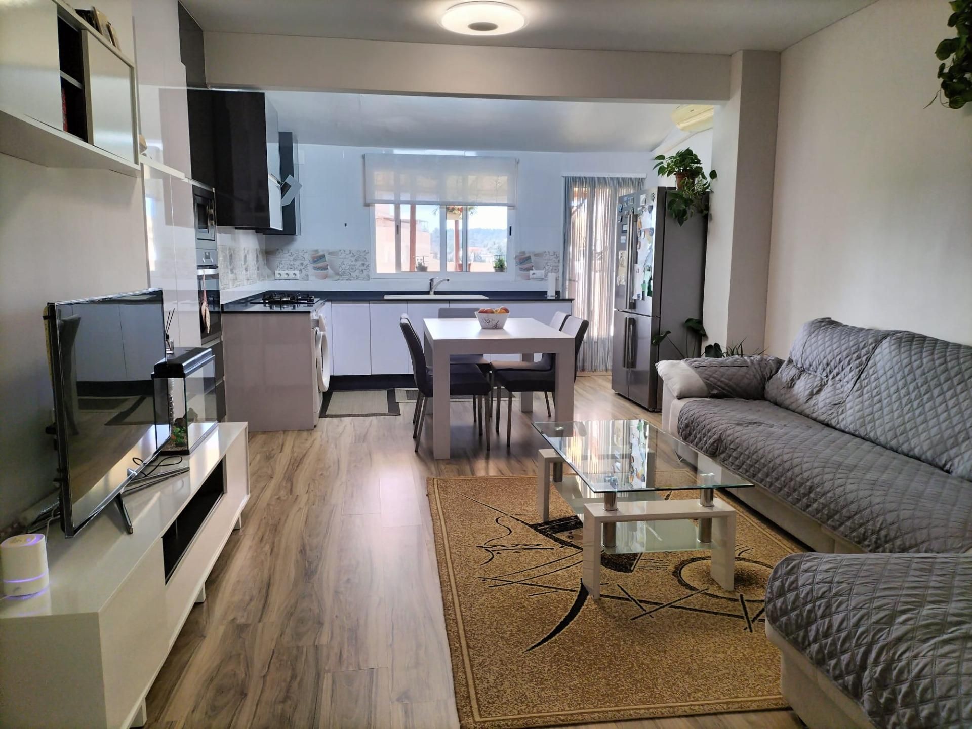 Kitchen of Flat for sale in Navarrés  with Air Conditioner and Terrace