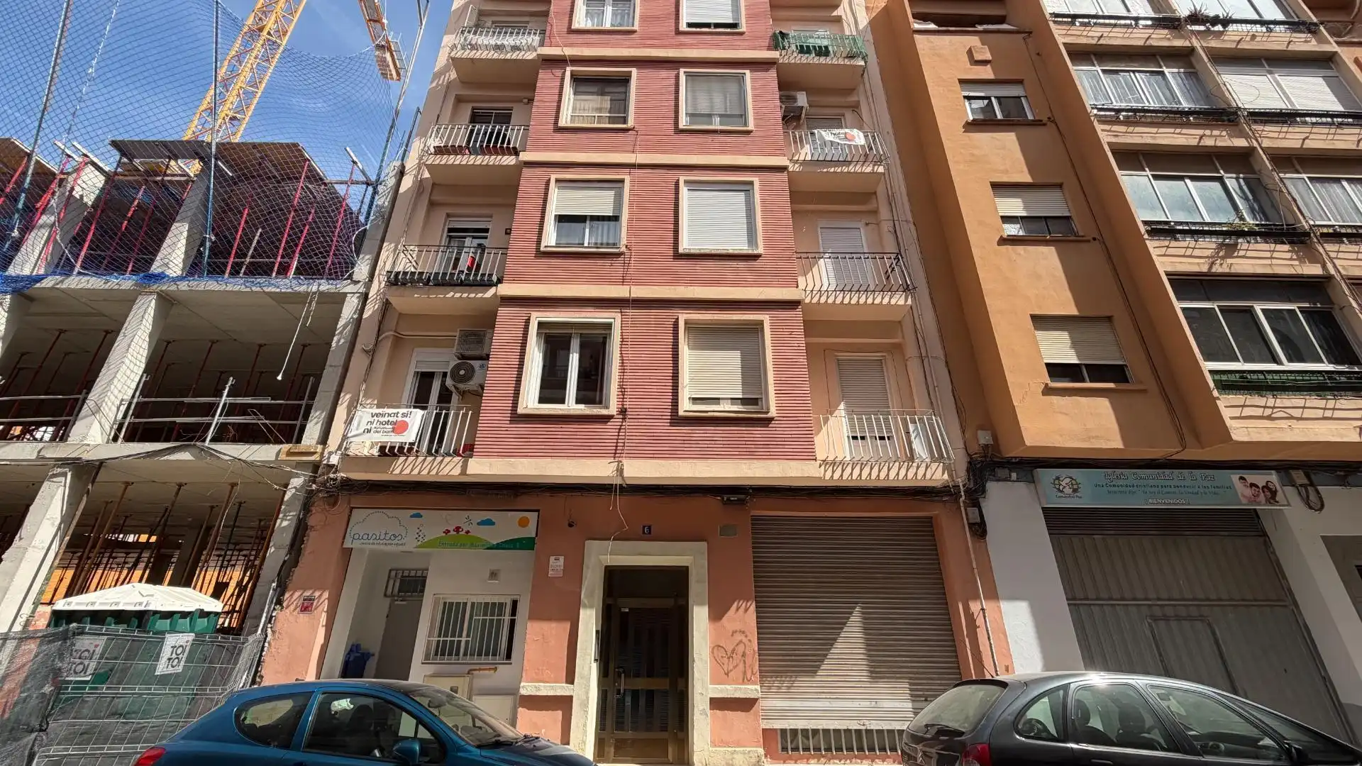 Vista exterior de Apartament de lloguer en Valencia amb Aire condicionat, Calefacció i Moblat