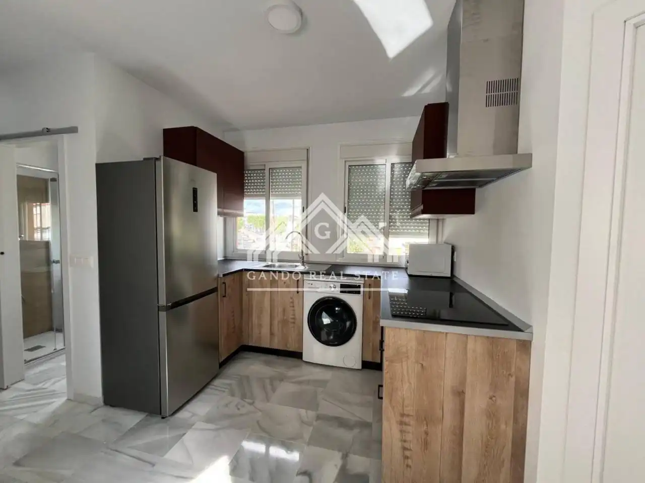 Cocina de Piso de alquiler en Dos Hermanas con Aire acondicionado y Amueblado