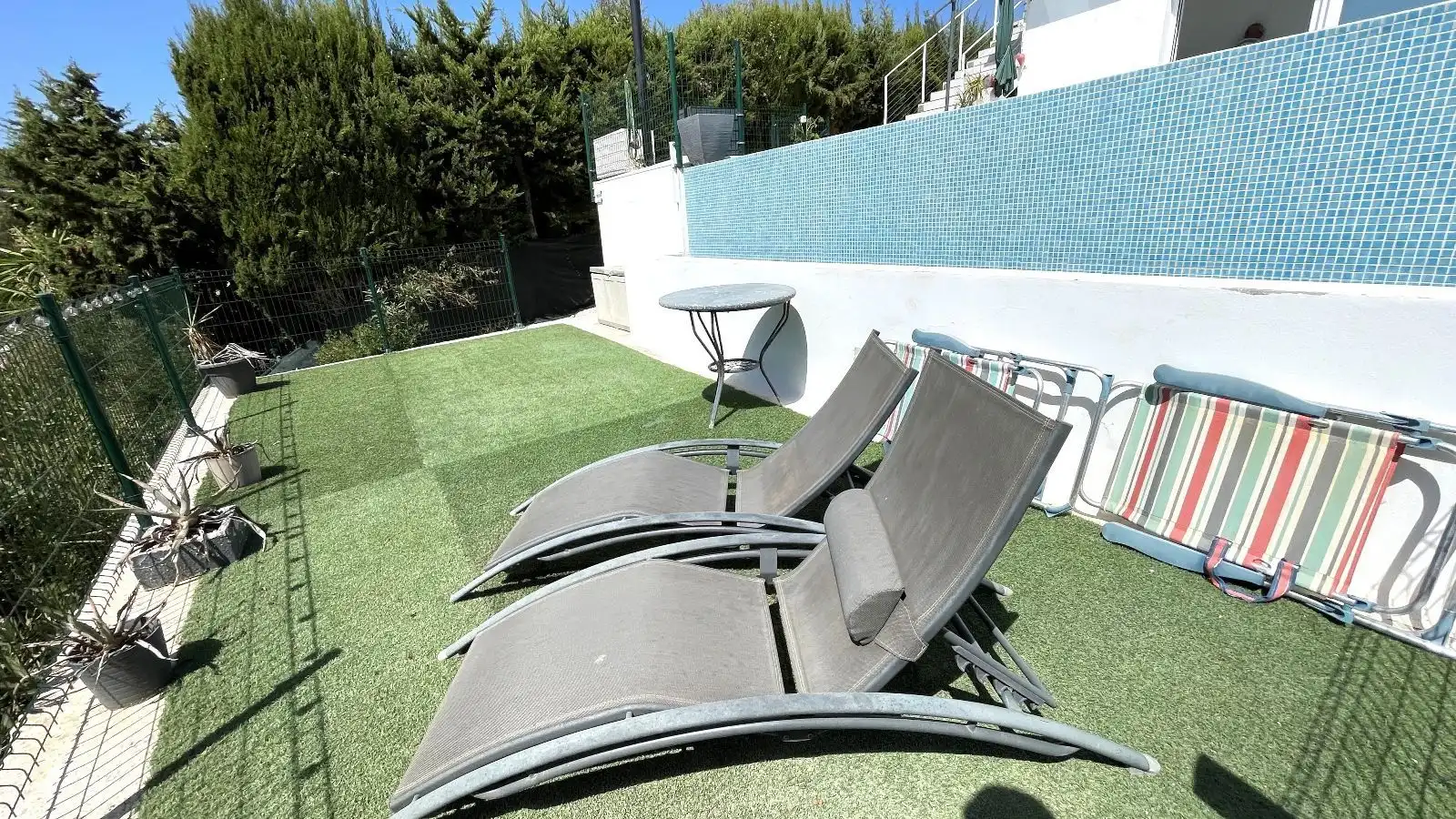 Terraza de Casa o chalet de alquiler en Estepona con Aire acondicionado, Terraza y Piscina