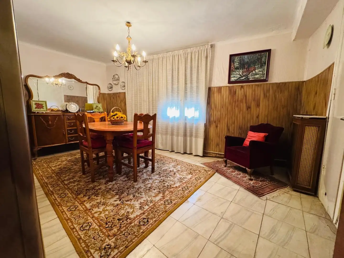 Comedor de Casa o chalet en venta en Mallén con Calefacción, Jardín privado y Trastero