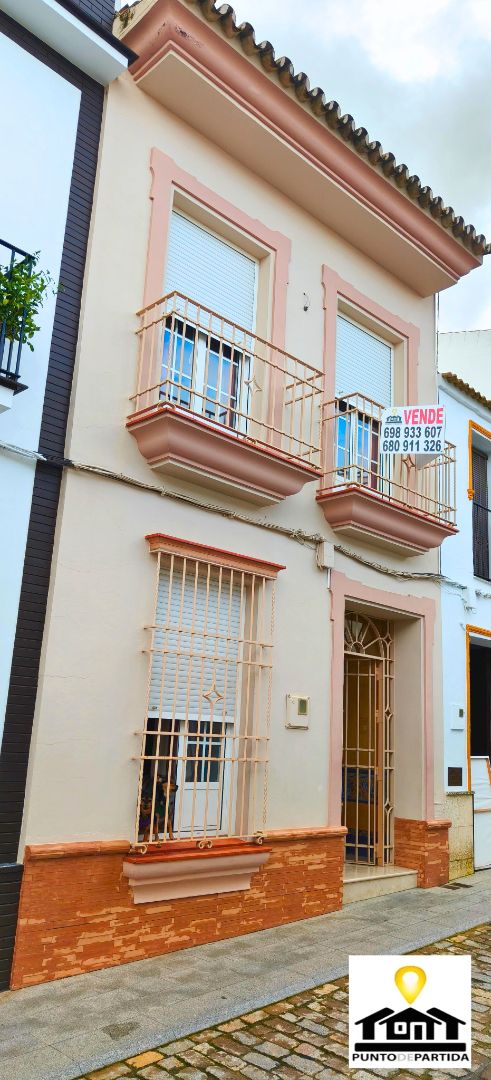 Vista exterior de Casa o xalet en venda en Bollullos Par del Condado amb Aire condicionat, Terrassa i Traster